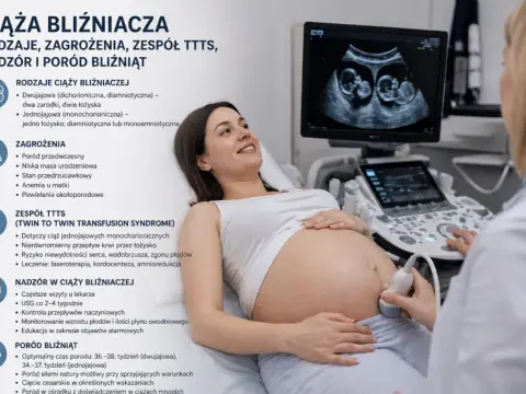 Ciąża bliźniacza - badania, ryzyko i plan porodu