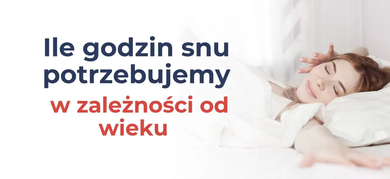 Ile powinno spać dziecko? Tabela snu dla maluchów i starszych dzieci. Zdjęcie przedstawia uśmiechniętą, śpiącą kobietę.