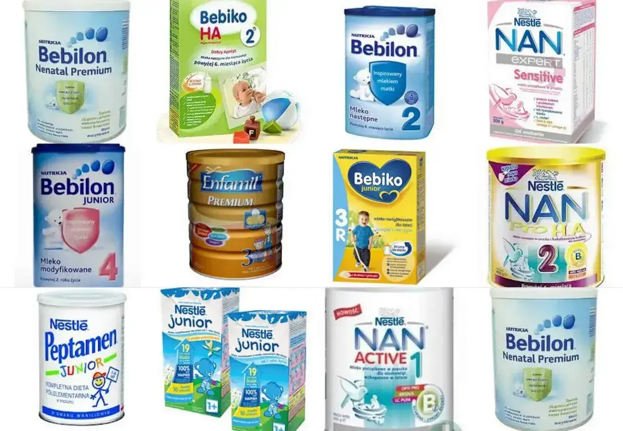 Różne rodzaje mleka modyfikowanego dla niemowląt i dzieci, m.in. Bebilon, Bebiko, NAN, Enfamil. Czy mleko modyfikowane jest zdrowe? To pytanie zadaje sobie wielu rodziców.